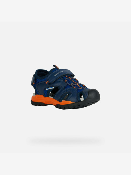 Geox Modré chlapecké sandály Geox Borealis