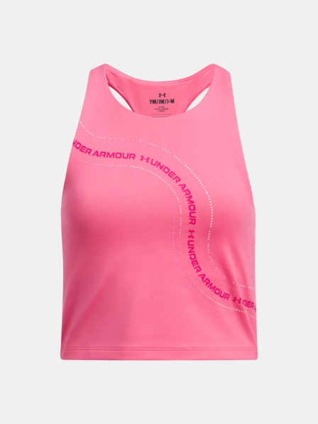 Under Armour Dívčí tílko Under Armour G Motion Branded Crop Tank
