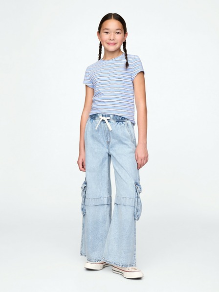 GAP Dětské džíny Baggy Cargo UltraSoft GAP