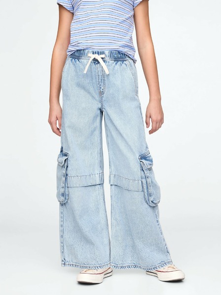GAP Dětské džíny Baggy Cargo UltraSoft GAP
