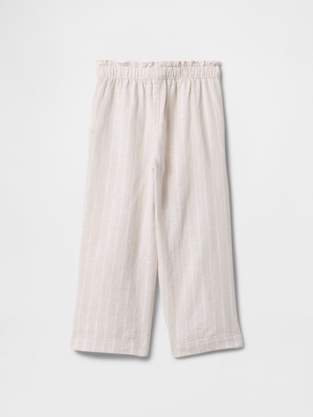 GAP Baby lněné kalhoty GAP