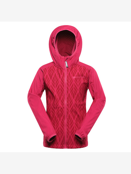 ALPINE PRO Dětská softshellová bunda s membránou ALPINE PRO EZORO cabaret varianta pb