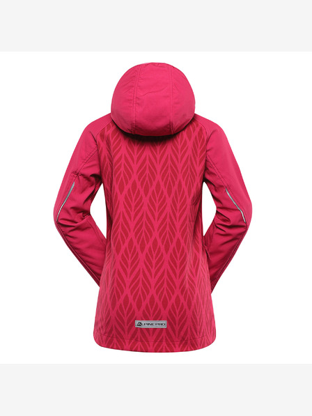 ALPINE PRO Dětská softshellová bunda s membránou ALPINE PRO EZORO cabaret varianta pb