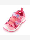 ALPINE PRO Dětské outdoorové sandály ALPINE PRO ZERTO raspberry