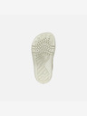 Geox Krémové dívčí barefoot tenisky Geox Steppieup