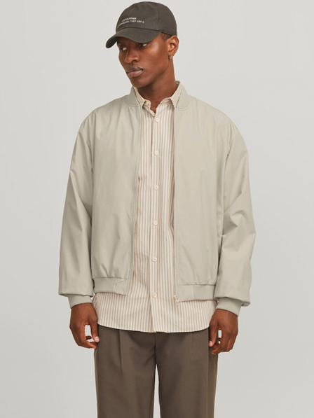 Jack & Jones Béžový pánský bomber Jack & Jones JJECHARGE