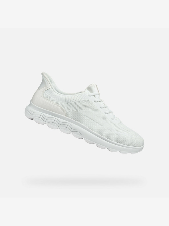 Geox Bílé pánské tenisky Geox Spherica Plus