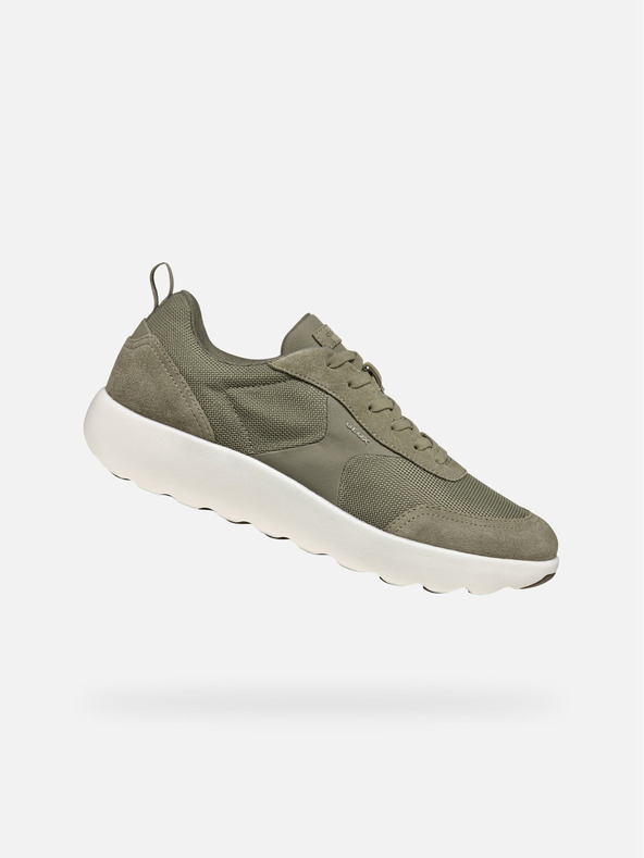 Geox Světle zelené pánské tenisky Geox Xtors