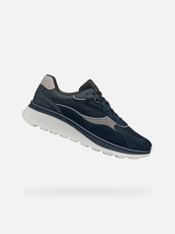 Geox Tmavě modré pánské tenisky Geox Spherica Actif X1
