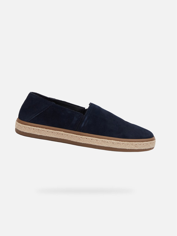 Geox Tmavě modré pánské slip on espadrilky Geox Pantelleria