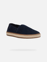 Geox Tmavě modré pánské slip on espadrilky Geox Pantelleria