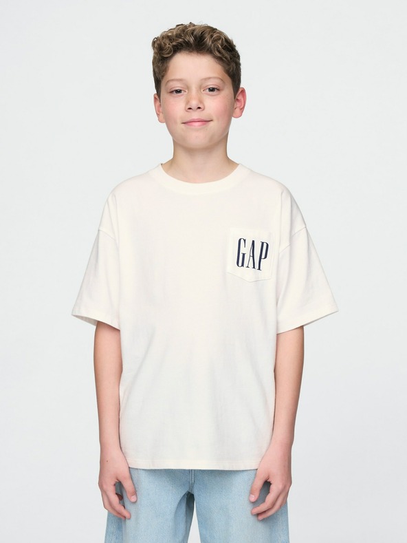 GAP Dětské tričko s logem Pocket GAP