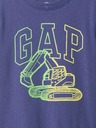 GAP Baby tričko s logem Gap