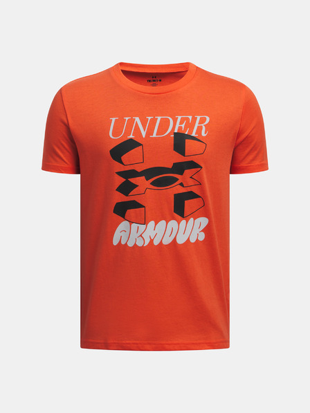 Under Armour Chlapecké tričko Under Armour UA B SPLIT BIG LOGO SS