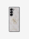 Guess Guess PU 4G Metal Logo Zadní Kryt pro Samsung Galaxy Z Fold 6 Pink