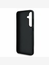Guess Guess PU Grained 4G Metal Logo Zadní Kryt pro Samsung Galaxy S25+ Pink