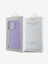 Guess Guess PU Grained Classic Logo MagSafe Zadní Kryt pro iPhone 16 Pro Max Purple