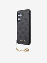 Guess Guess 4G Charm Zadní Kryt pro Samsung Galaxy S24 Grey