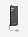 Guess Guess 4G Charm Zadní Kryt pro Samsung Galaxy S24 Grey