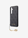 Guess Guess 4G Charm Zadní Kryt pro Samsung Galaxy S24 Grey