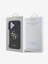 Guess Guess PU 4G Metal Logo Zadní Kryt pro iPhone 16 Plus Grey
