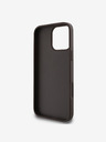 Guess Guess PU 4G Stripe Zadní Kryt pro iPhone 16 Pro Brown