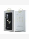 Guess Guess PU Grained 4G Metal Logo Zadní Kryt pro Samsung Galaxy S25+ Black
