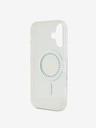 Guess Guess IML Rhinestones Ring MagSafe Zadní Kryt pro iPhone 16 White