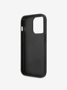 Guess Guess PU 4G Metal Logo Zadní Kryt pro iPhone 15 Pro Max Grey