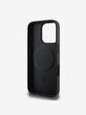 Guess Guess PU Leather 4G Big Love Logo MagSafe Zadní Kryt pro iPhone 16 Pro Max Black