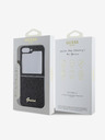 Guess Guess PC/TPU Glitter Flakes Metal Logo Zadní Kryt pro Samsung Galaxy Z Flip 6 Black
