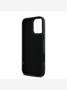 Karl Lagerfeld Karl Lagerfeld 3D Rubber Glitter Logo Zadní Kryt pro iPhone 16 Pro Black