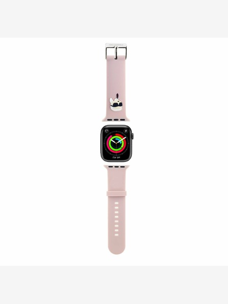 Karl Lagerfeld Karl Lagerfeld Karl Head NFT Řemínek pro Apple Watch 38/40/41 Pink