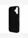 Karl Lagerfeld Karl Lagerfeld 3D Rubber Glitter Logo Zadní Kryt pro iPhone 16 Black