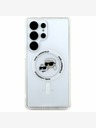 Karl Lagerfeld Karl Lagerfeld IML K&CH Heads MagSafe Zadní Kryt pro Samsung Galaxy S25 Ultra Transparent