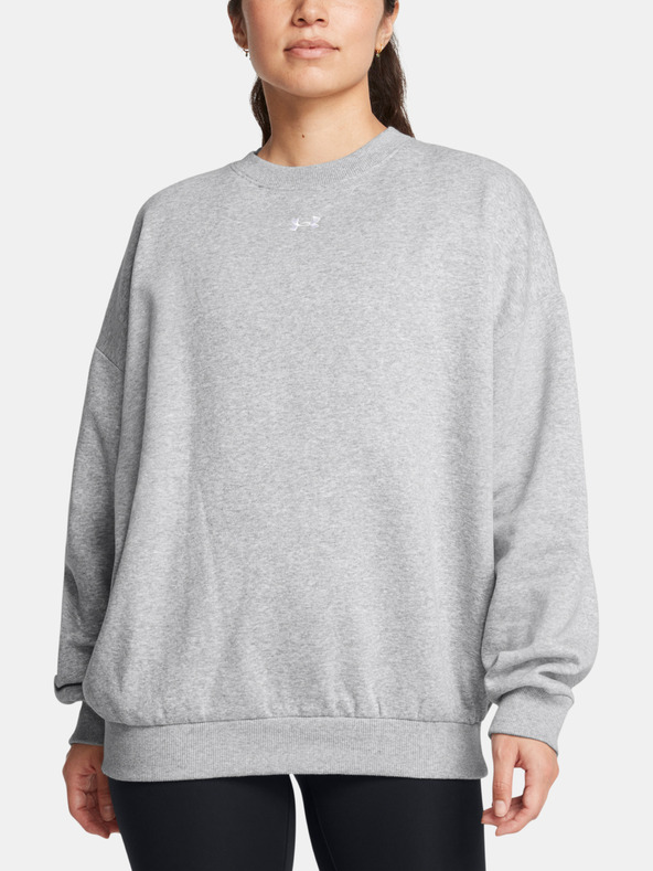 Under Armour Dámská mikina Under Armour Rival Fleece OS Crew-GRY