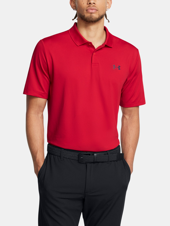 Under Armour Pánské tričko Under Armour UA Matchplay Polo-RED