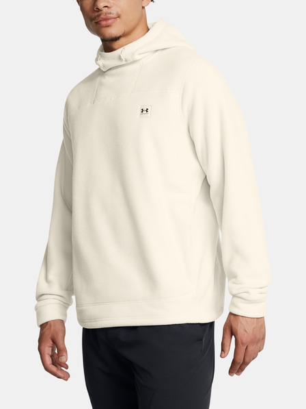 Under Armour Pánská mikina Under Armour UA Expanse Fleece Hoodie-WHT