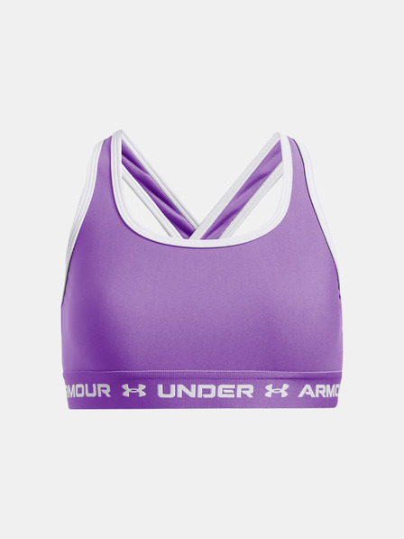 Under Armour Dívčí podprsenka Under Armour G Crossback Mid Solid-PPL