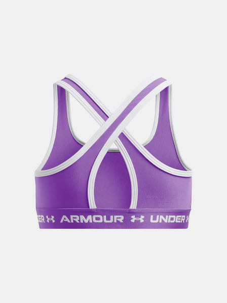 Under Armour Dívčí podprsenka Under Armour G Crossback Mid Solid-PPL