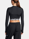Under Armour Dámské tričko Under Armour HeatGear Rib 1/4 Zip LS