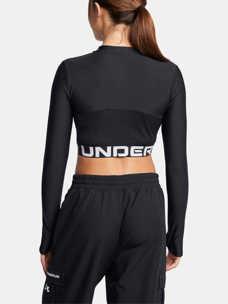 Under Armour Dámské tričko Under Armour HeatGear Rib 1/4 Zip LS