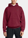 Under Armour Pánská mikina Under Armour UA Icon HWT Flc Wash OS Hood-RED