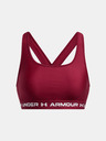 Under Armour Dámská podprsenka Under Armour Crossback Mid Bra-RED
