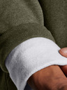 Under Armour Pánská mikina Under Armour UA Icon Fleece FZ Hood-GRN