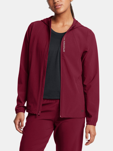 Under Armour Dámská bunda Under Armour UA OutRun the STORM Jacket-RED