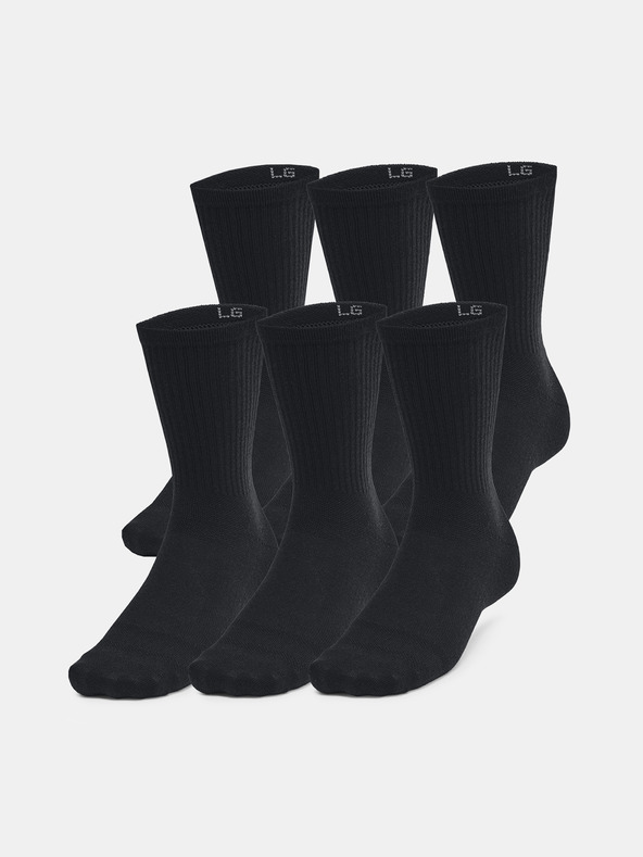 Under Armour Unisexové ponožky Under Armour UA Essential 6pk Crew