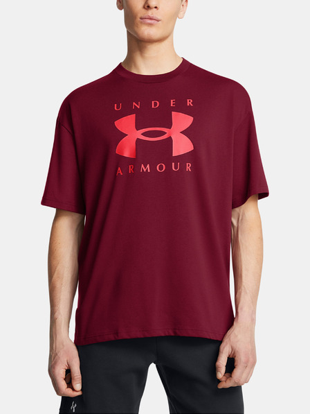 Under Armour Pánské tričko Under Armour UA M HW OS Branded SS-RED