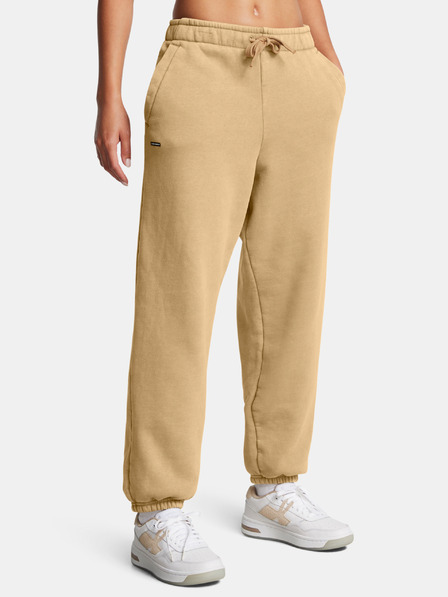 Under Armour Dámské kalhoty Under Armour UA Icon HWT Flc OS Pant-BRN