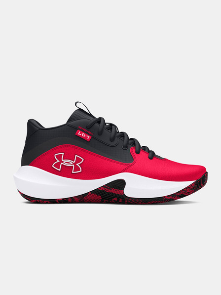 Under Armour Dětské boty Under Armour UA GS Lockdown 7-RED